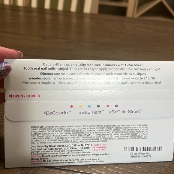 Color Street Til the Glitter End - Picture 3 of 4